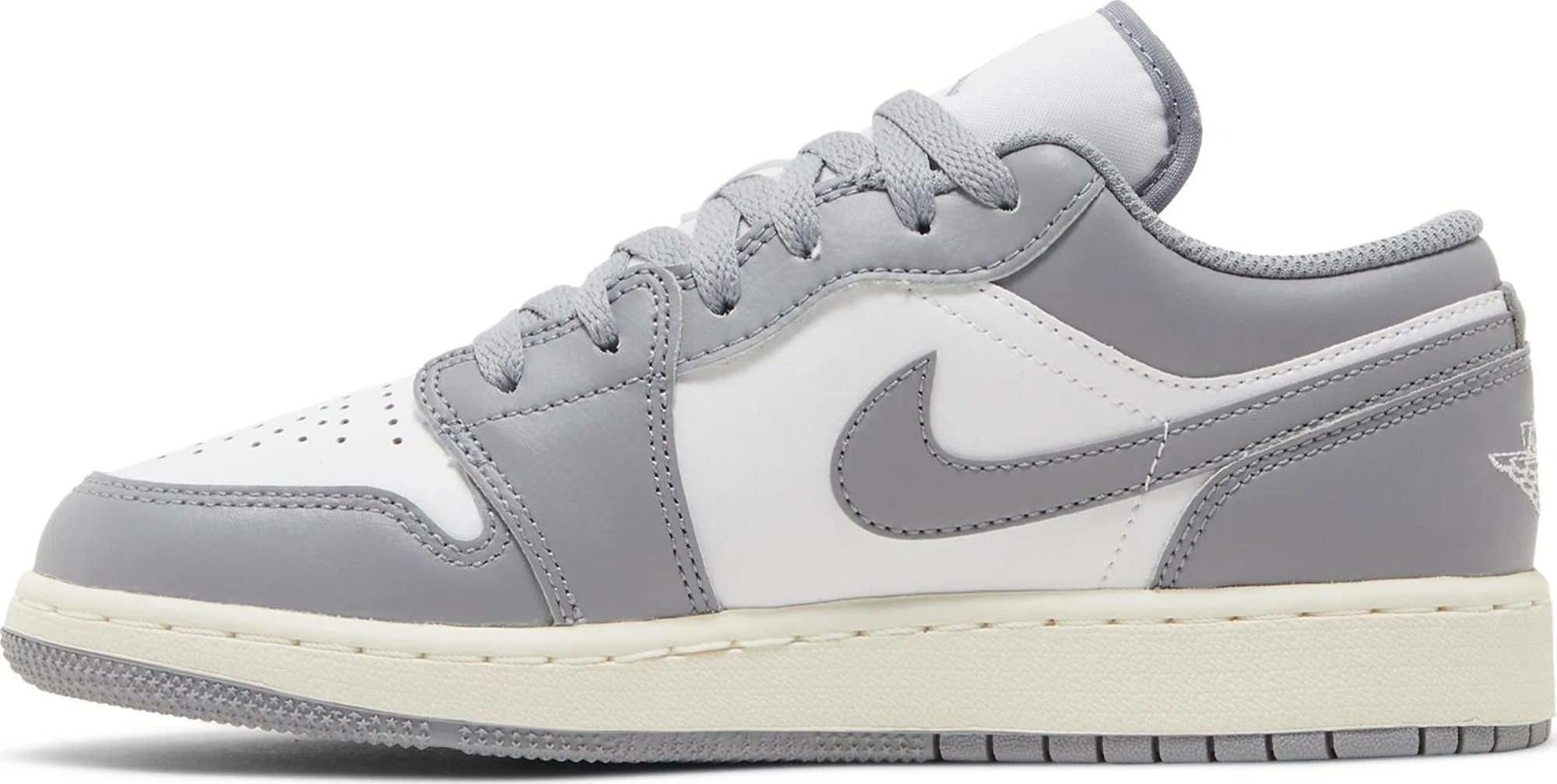Air Jordan 1 Low GS 'Vintage Grey' - Image 3