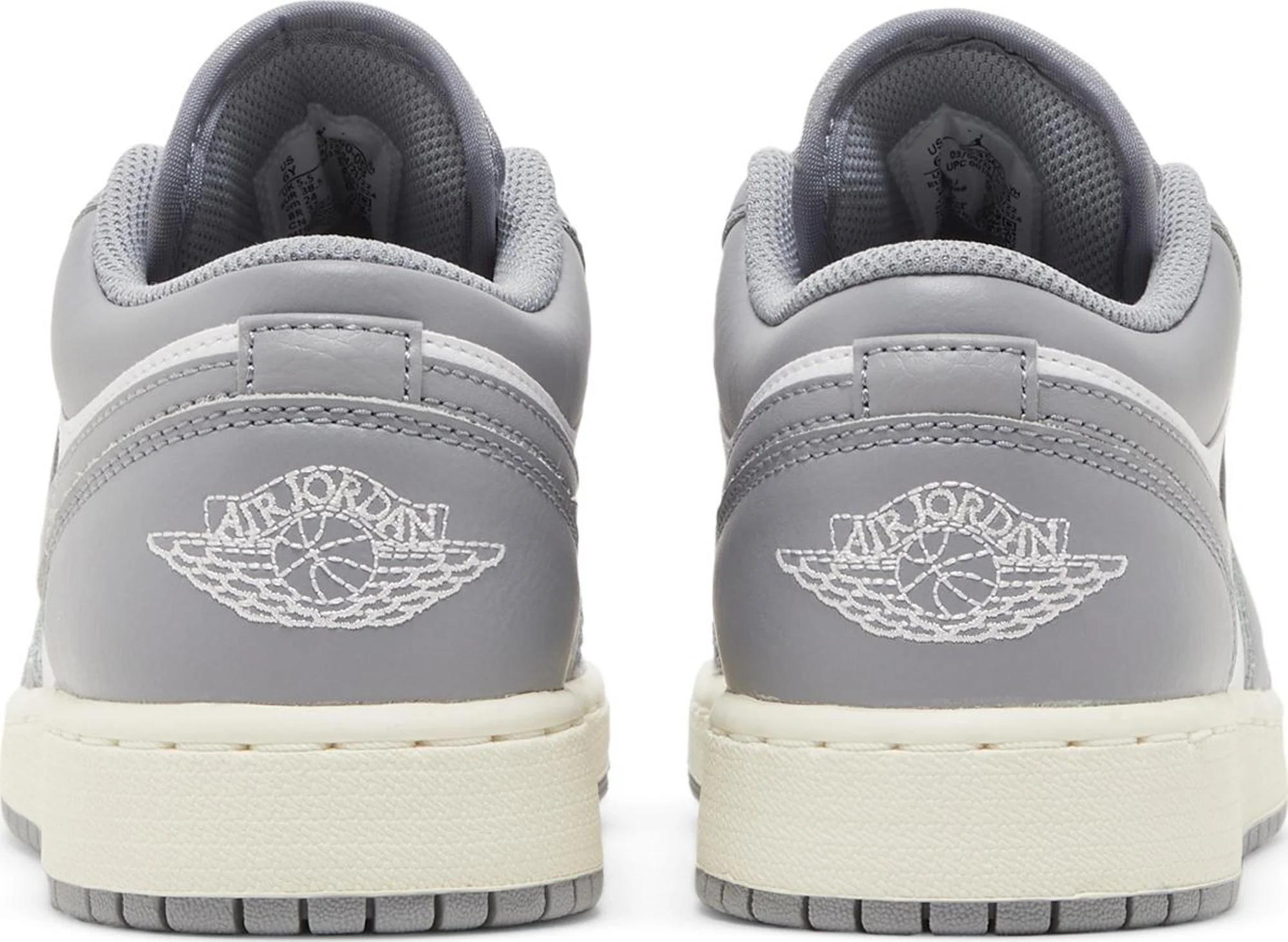 Air Jordan 1 Low GS 'Vintage Grey' - Image 4