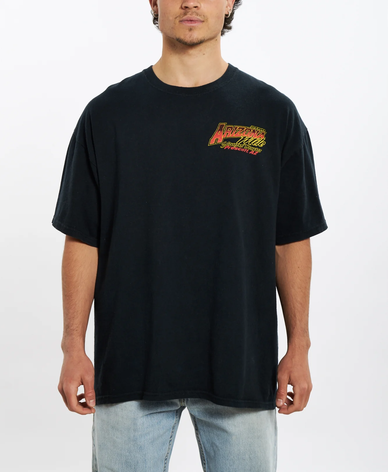 Vintage Motorcross 'Arizona Mile' Tee <br>L - Image 2