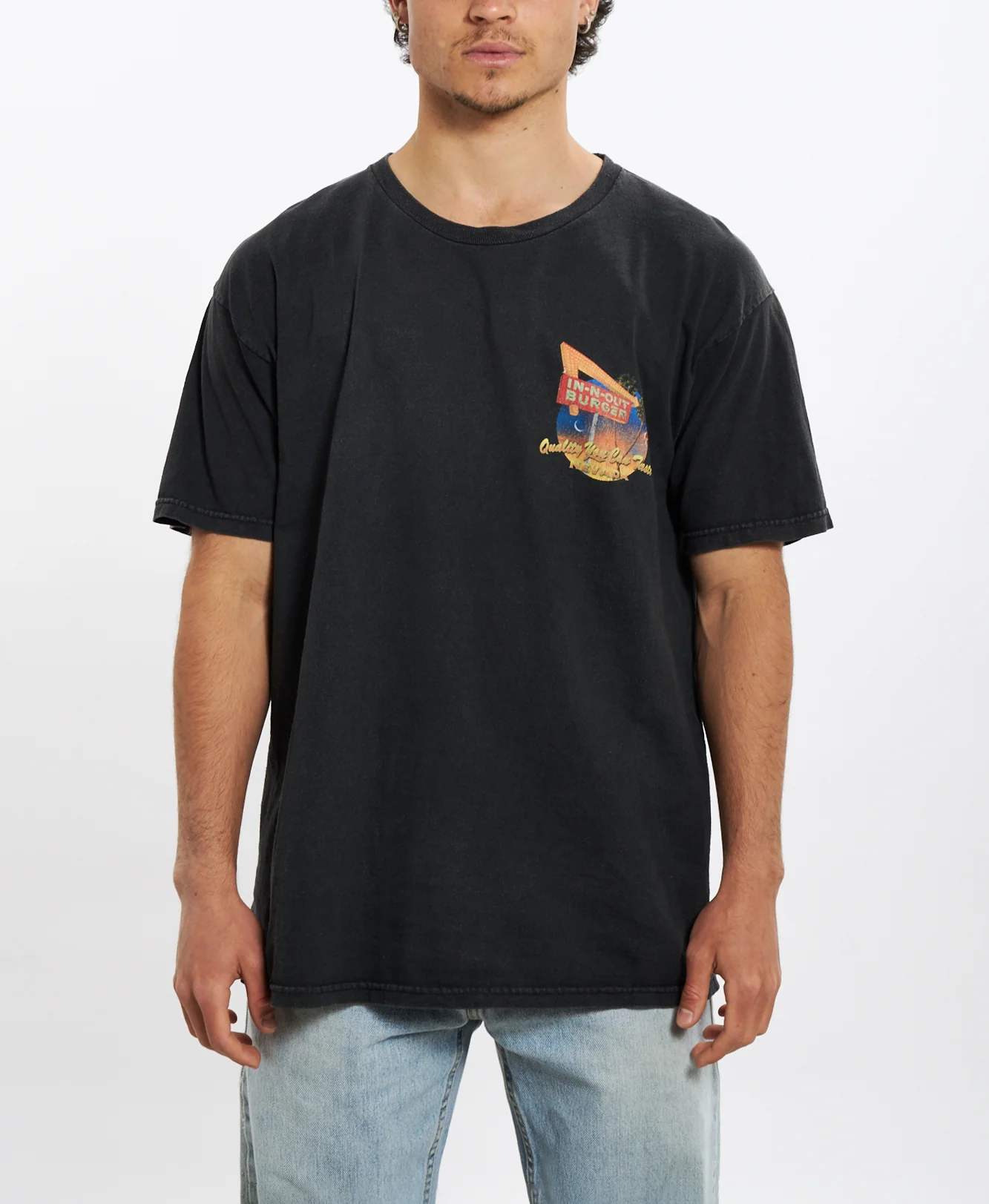 Vintage In-N-Out Burger Tee <br>L - Image 2