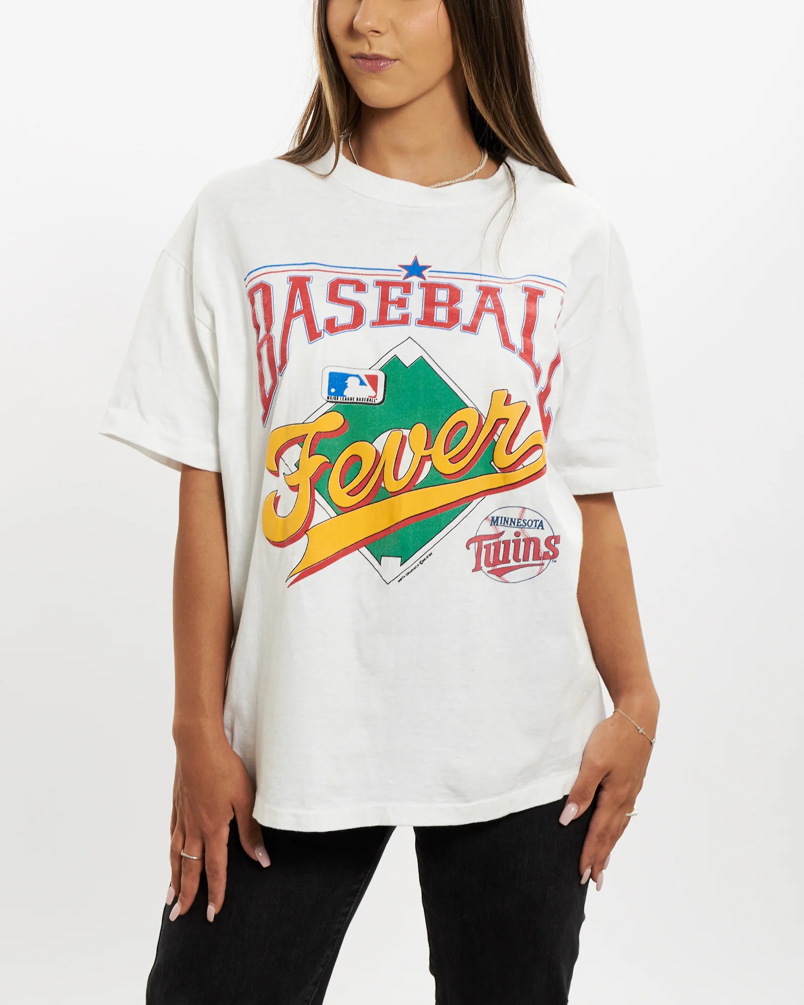 Vintage 1988 MLB Minnesota Twins Tee <br>S