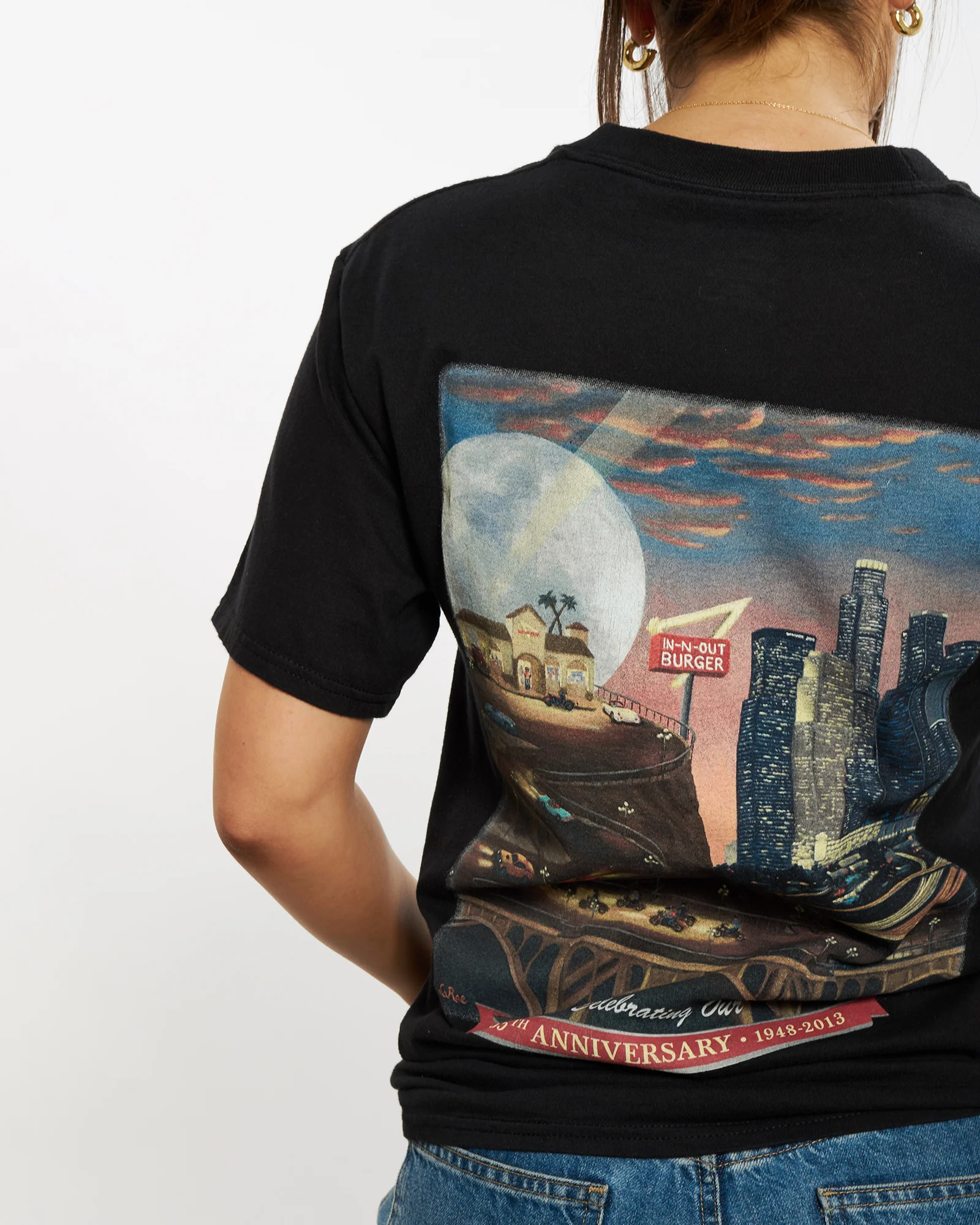 Vintage In-N-Out Burger Tee <br>XS - Image 3