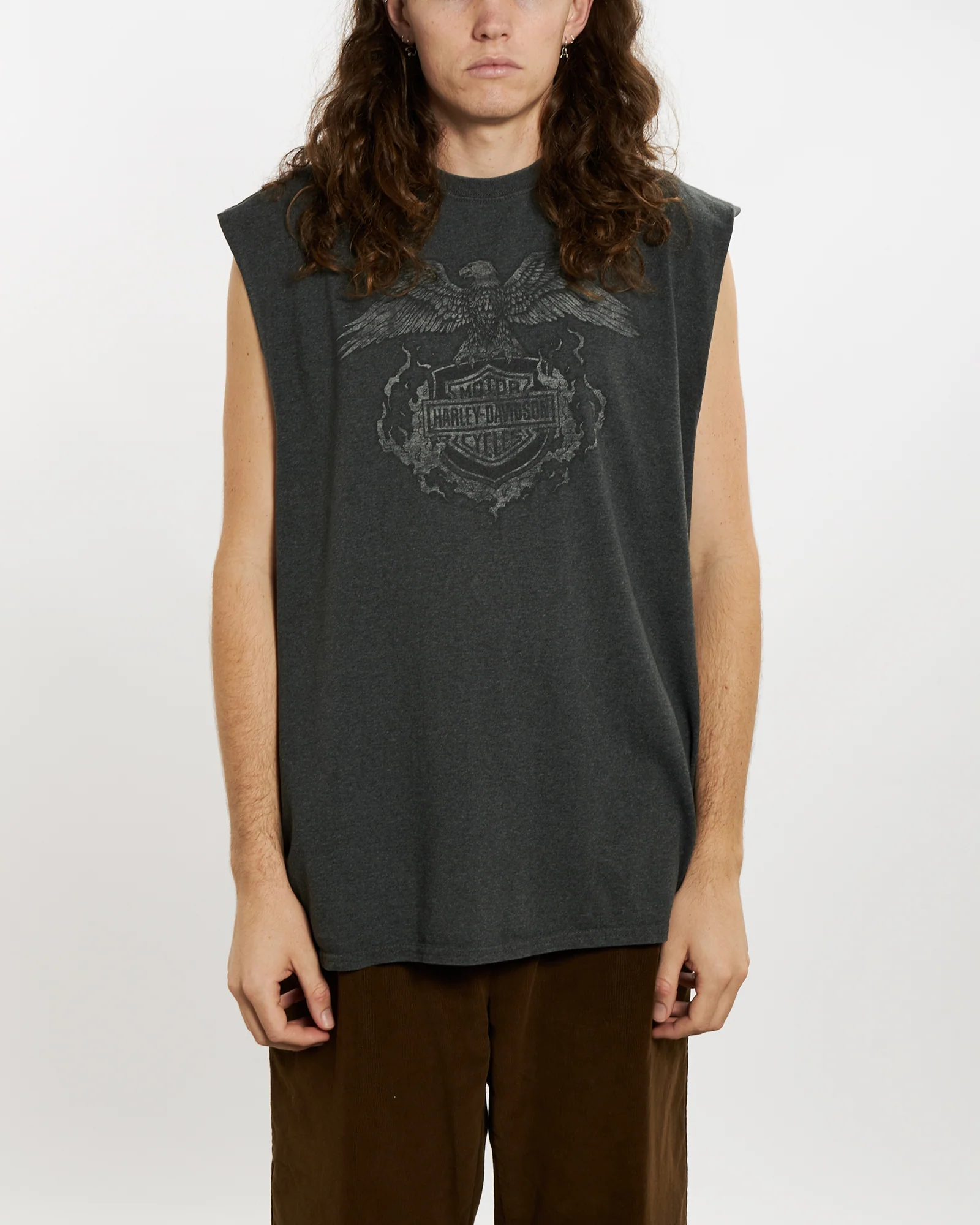 Vintage Harley Davidson Tank <br>XL