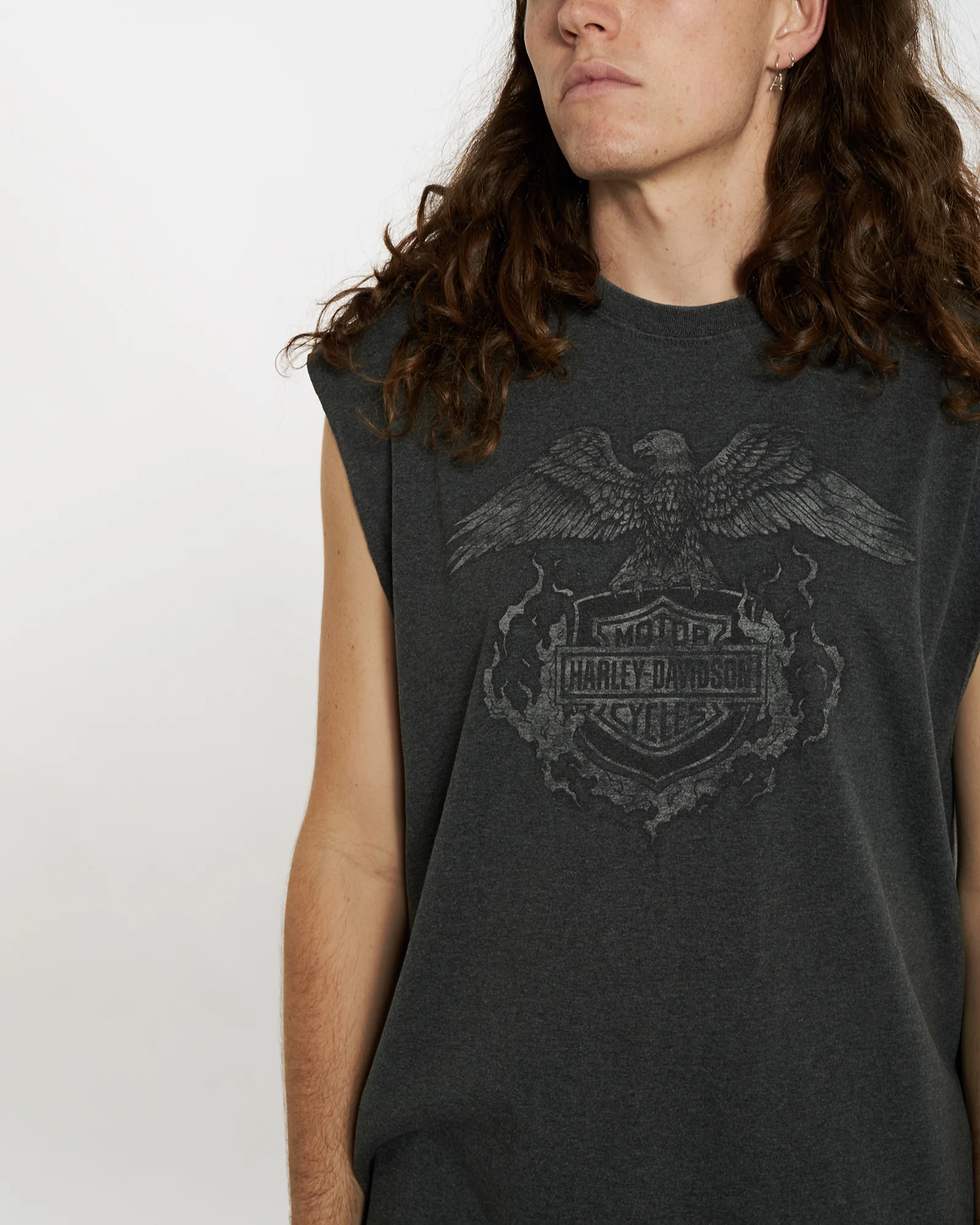 Vintage Harley Davidson Tank <br>XL - Image 3