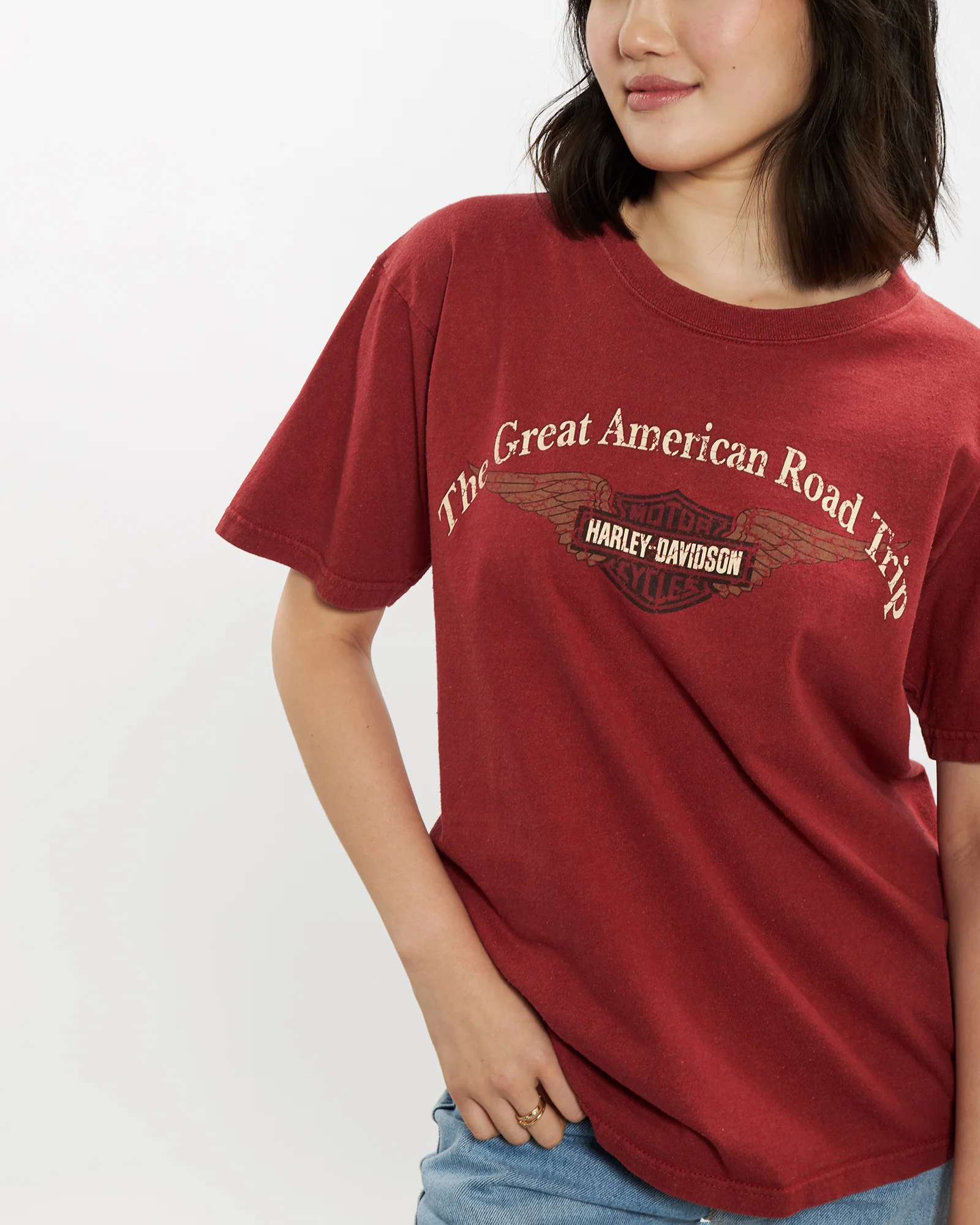 Vintage Harley Davidson Tee <br>XS - Image 3