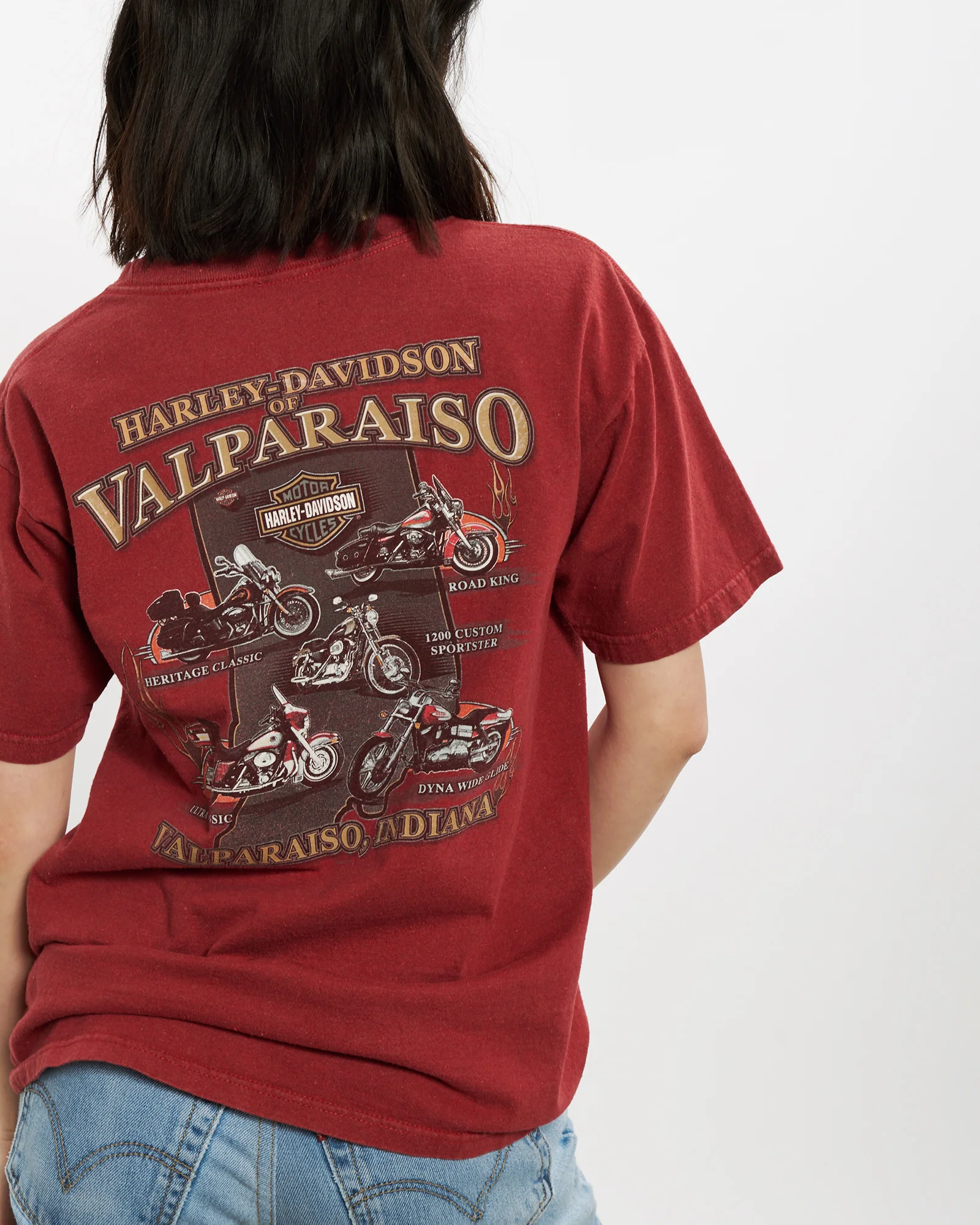 Vintage Harley Davidson Tee <br>XS - Image 4