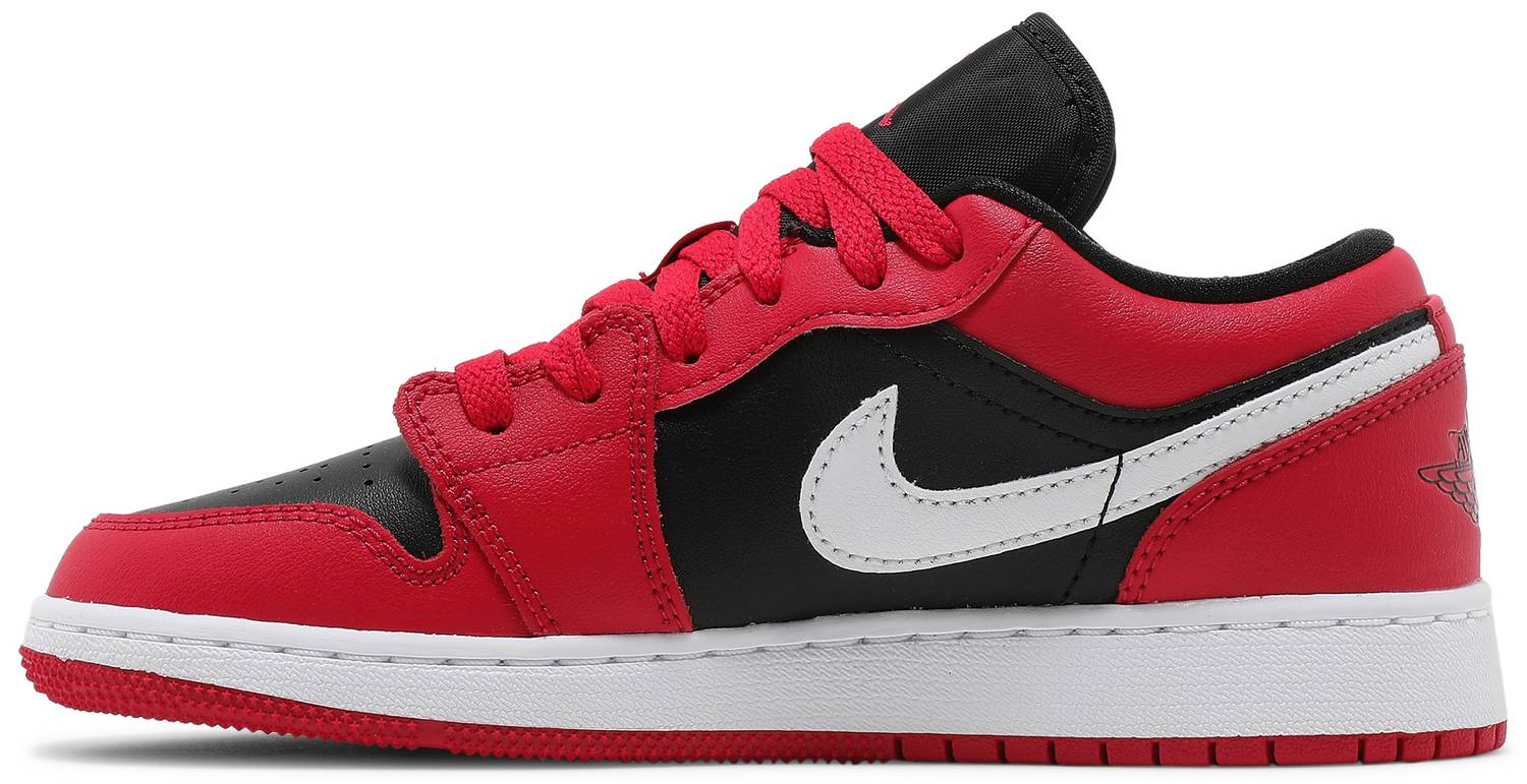 Air Jordan 1 Low GS 'Black Very Berry' - Image 3