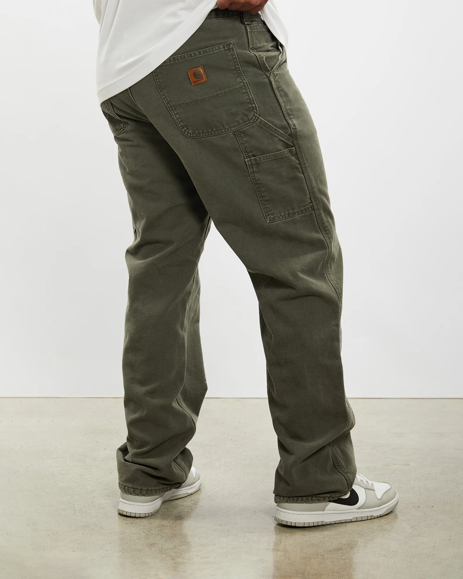 Vintage Carhartt 'Flannel Lined' Carpenter Pants <br>35" - Image 2