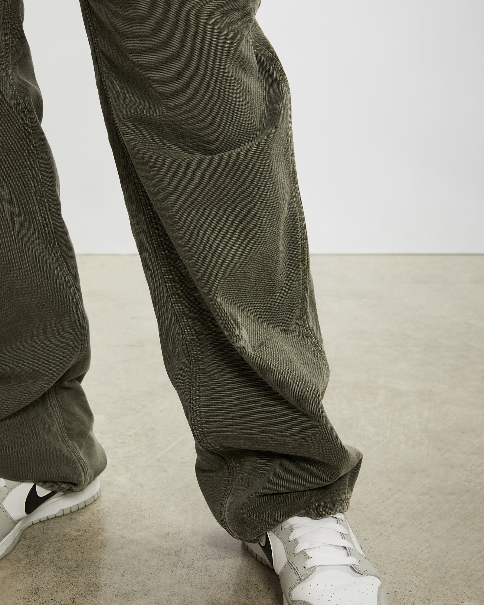 Vintage Carhartt 'Flannel Lined' Carpenter Pants <br>35" - Image 5