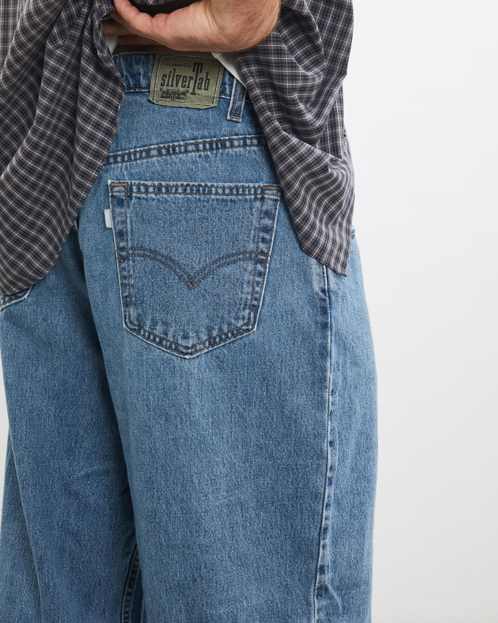 Vintage Levi's SilverTab Denim Pants <br>34" - Image 4