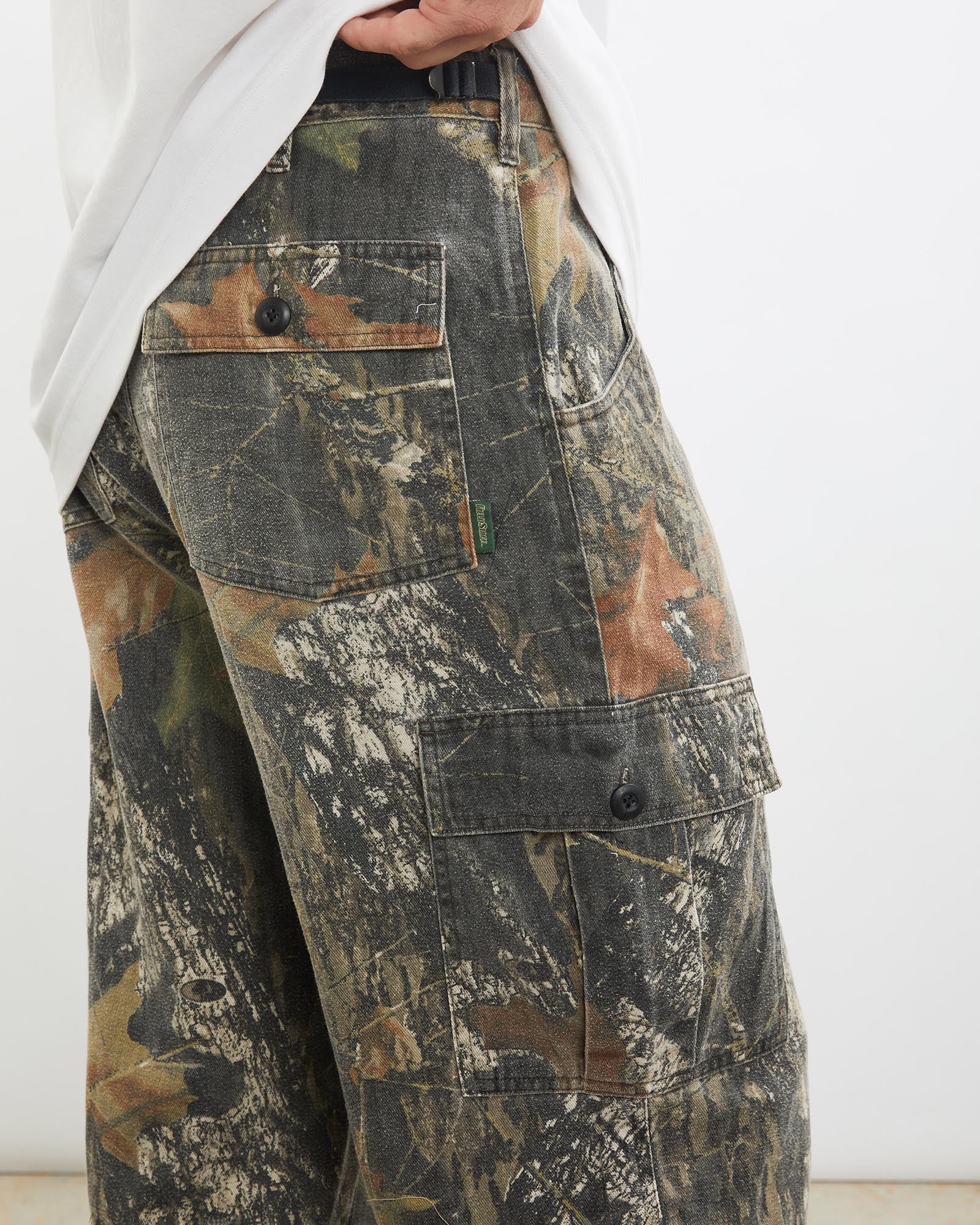 Vintage Mossy Oak Realtree Camo Cargo Pants <br>33" - Image 4