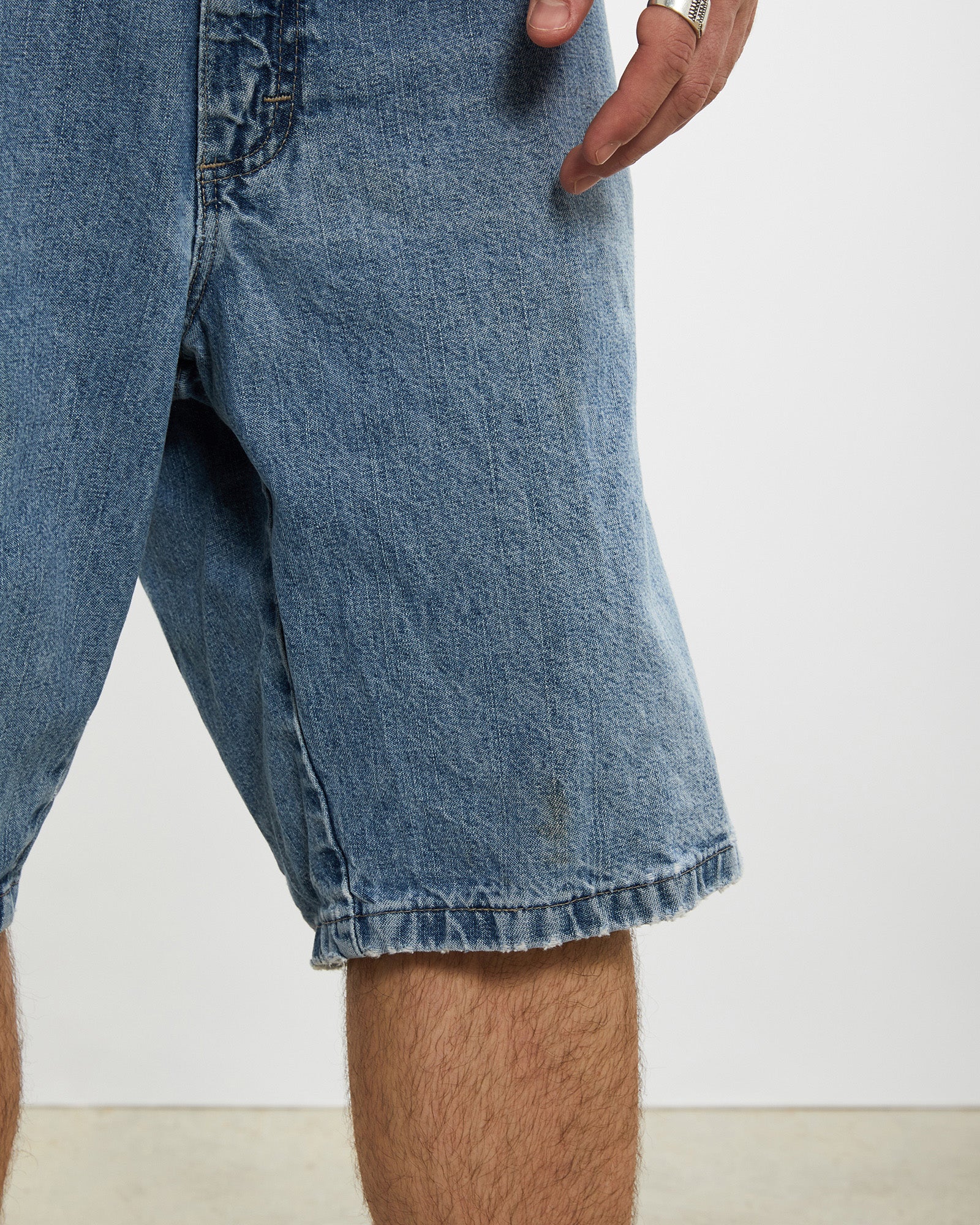 Vintage Wrangler Denim Carpenter Shorts <br>34" - Image 5